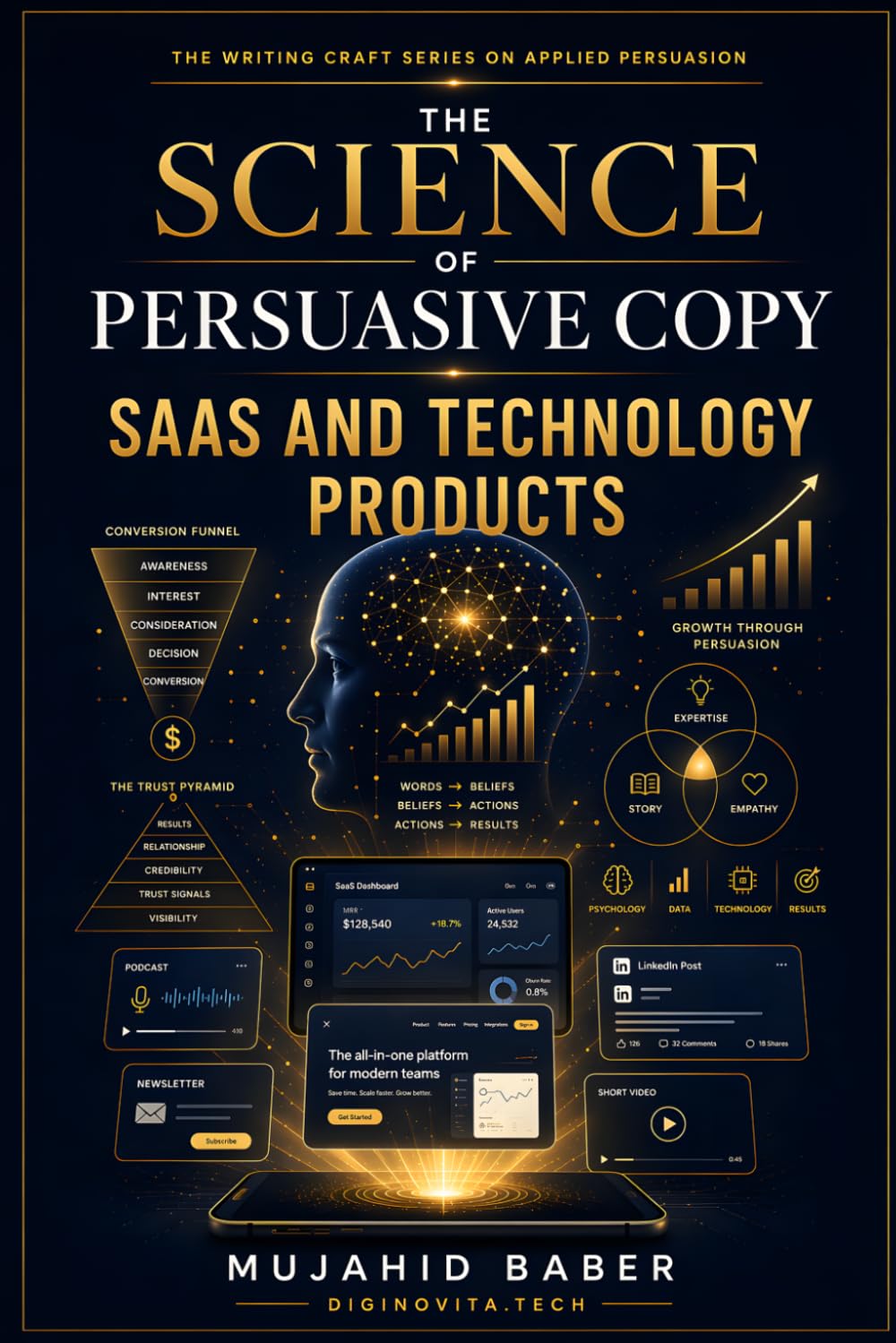 The Science of Persuasive Copy: SaaS and Technology Products: The Complete Conversion Architecture for Technology Buyers, Product-Led Growth, and ... Writing Craft Series on Applied Persuasion)