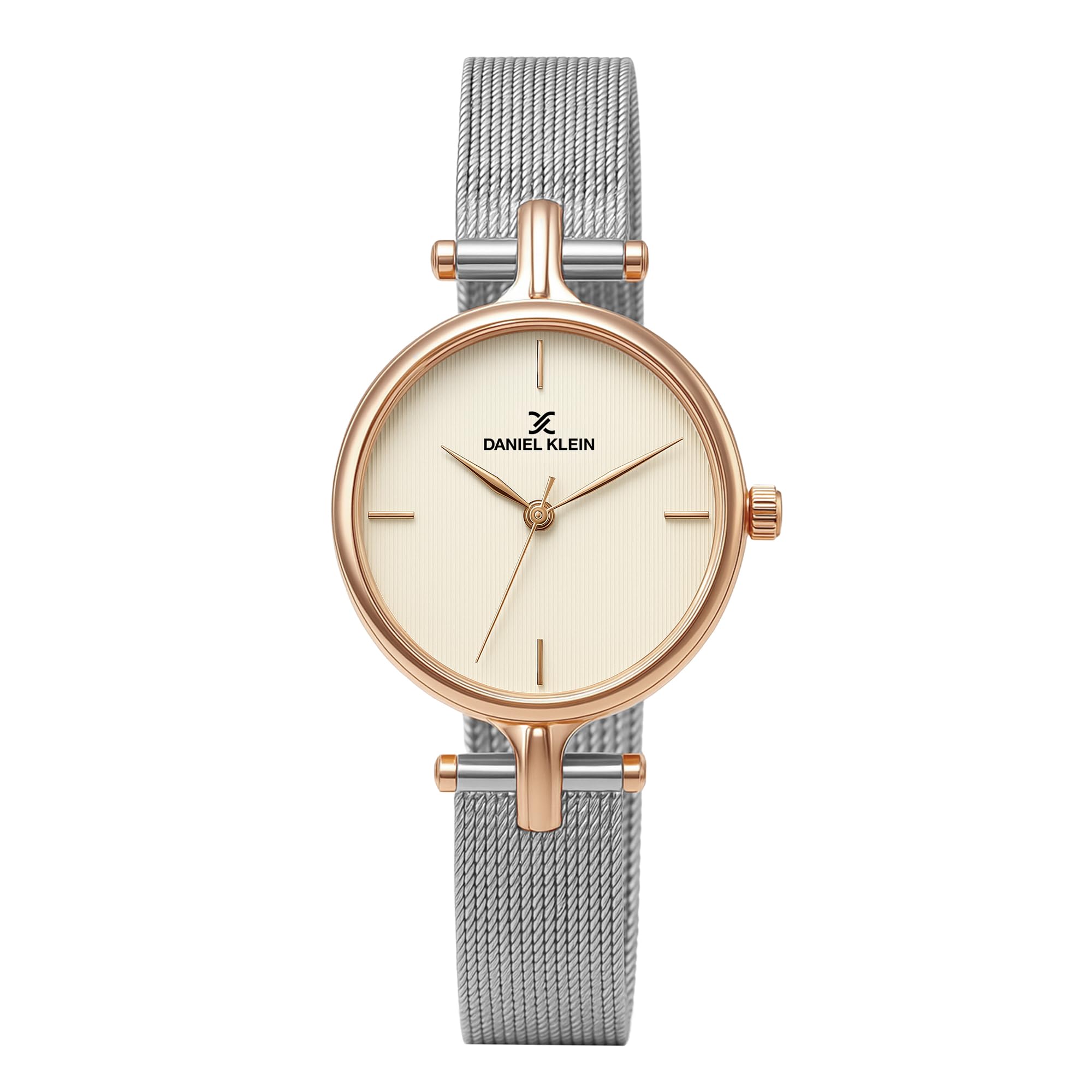 Analog Silver Dial Women's Watch-DK11914-2