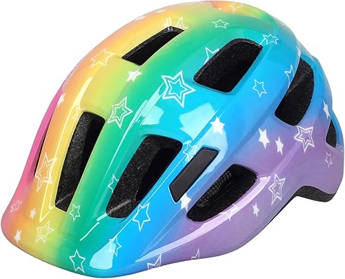Miniatura 8 de Casco de bicicleta para niños de 1 a 8 años, cascos ajustables para niños y niñas, casco ligero para niños, ciclismo, scooter, deportivo, 18.9-21.3