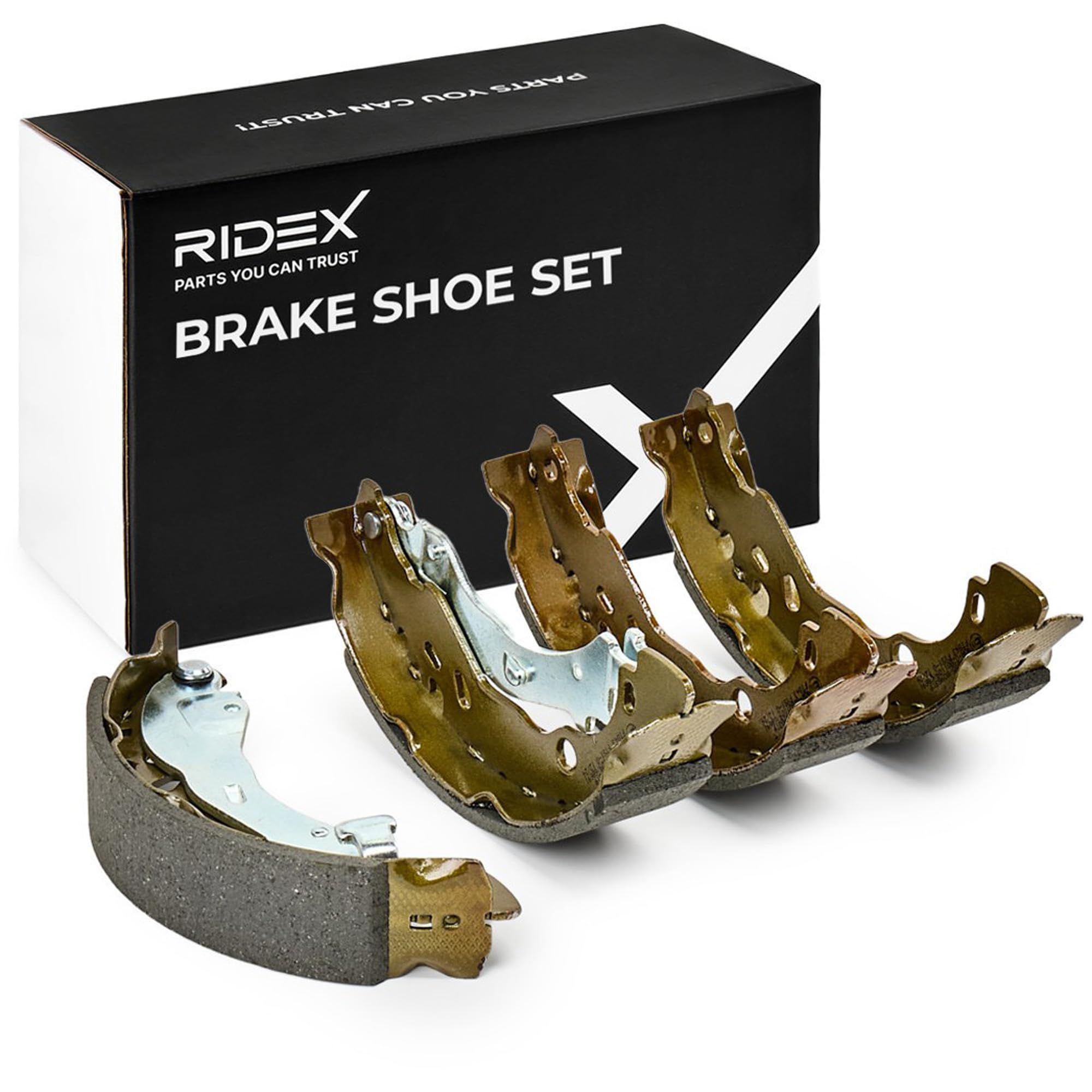 RIDEX 70B0124 Kit ganasce freni Posteriore con leva freno a mano Compatibilità con CITROËN C3 I Hatchback FC, FN