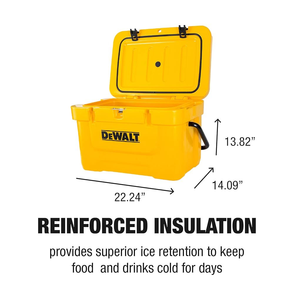 Amazon | DeWalt Roto Molded Cooler | DEWALT | クーラーボックス