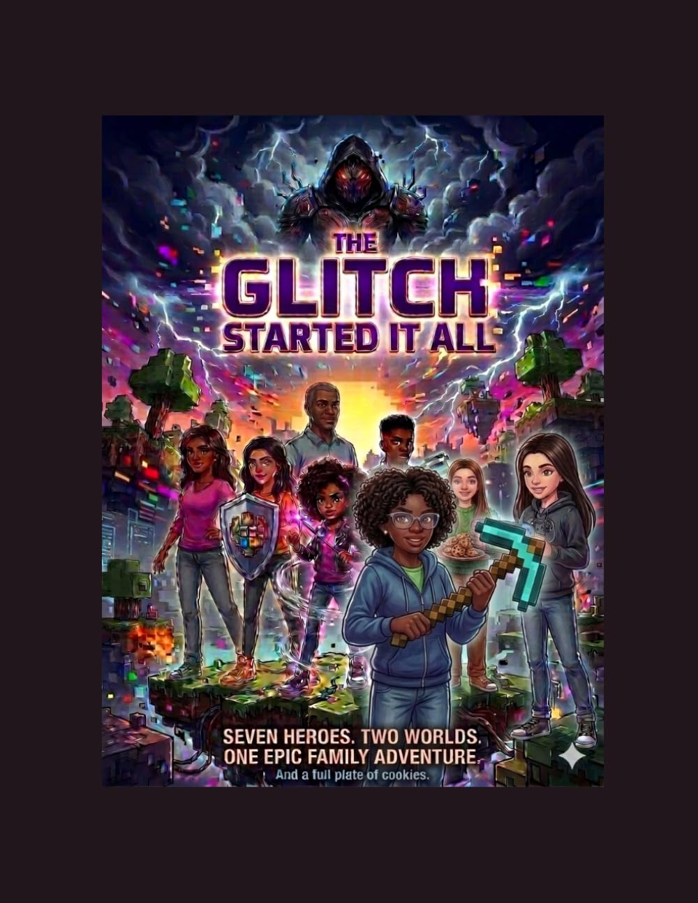 THE GLITCH THAT STARTED IT ALL: A Roblox–Minecraft Adventure Where Six Siblings Face a Digital Disaster (Rise of the power Kids)
