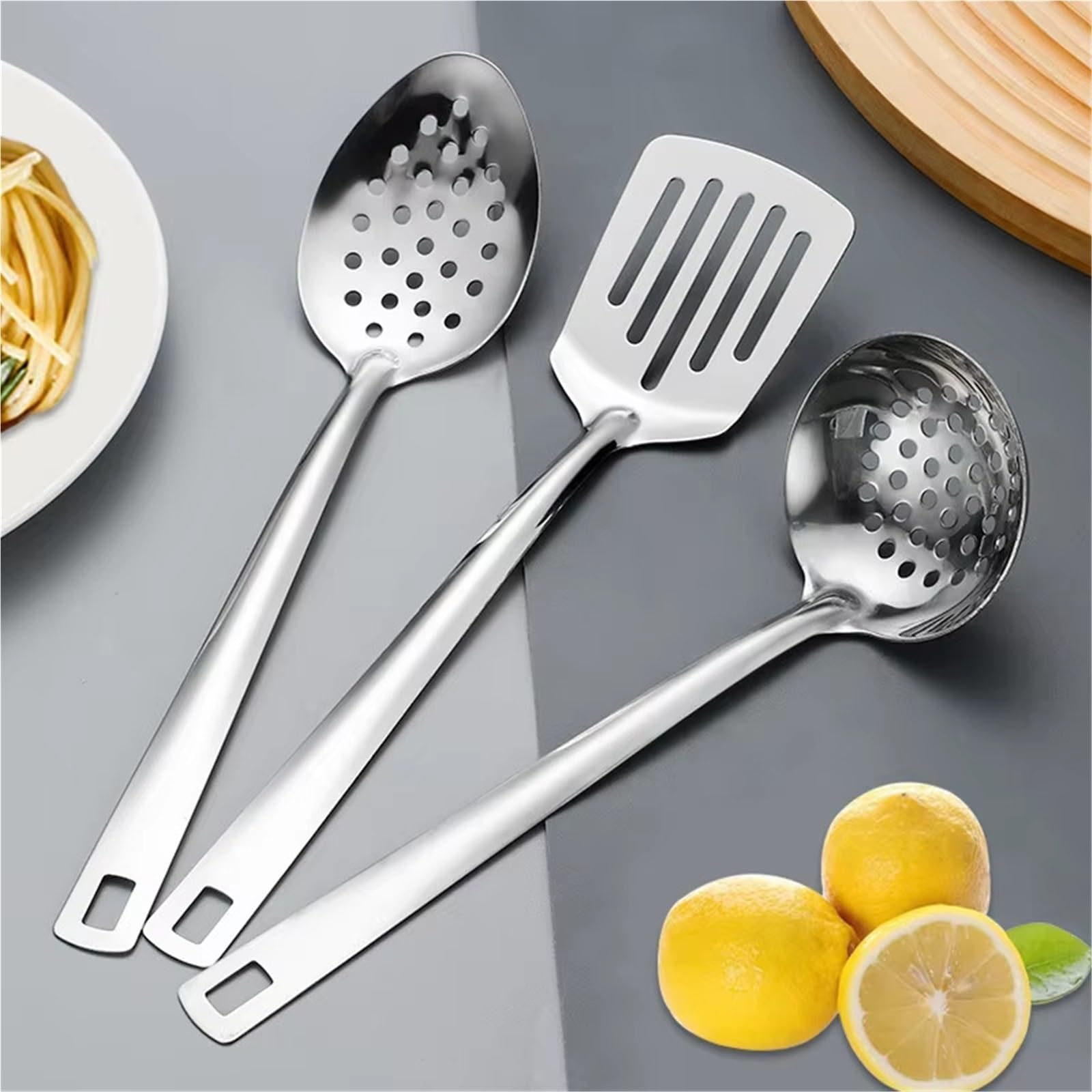 3er-Set (6 Stück) Edelstahl-Spatel-Set Für Küchen Und Schränke