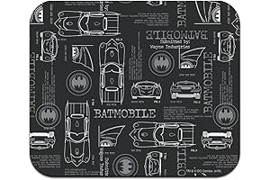 Batman Batmobile Mouse Pad
