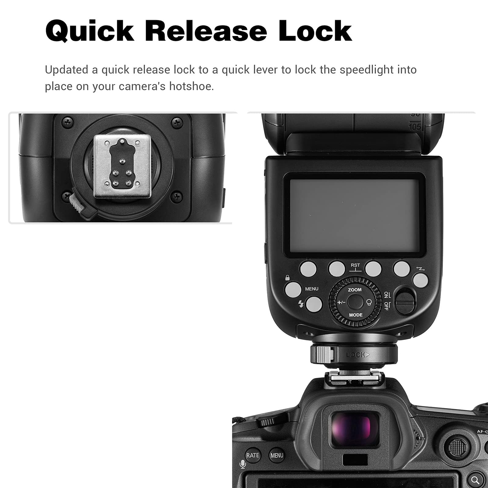 Godox V860III-S TTL GN60 1/8000 Speedlight Batteria agli ioni di litio 2600mAh Flash Sony