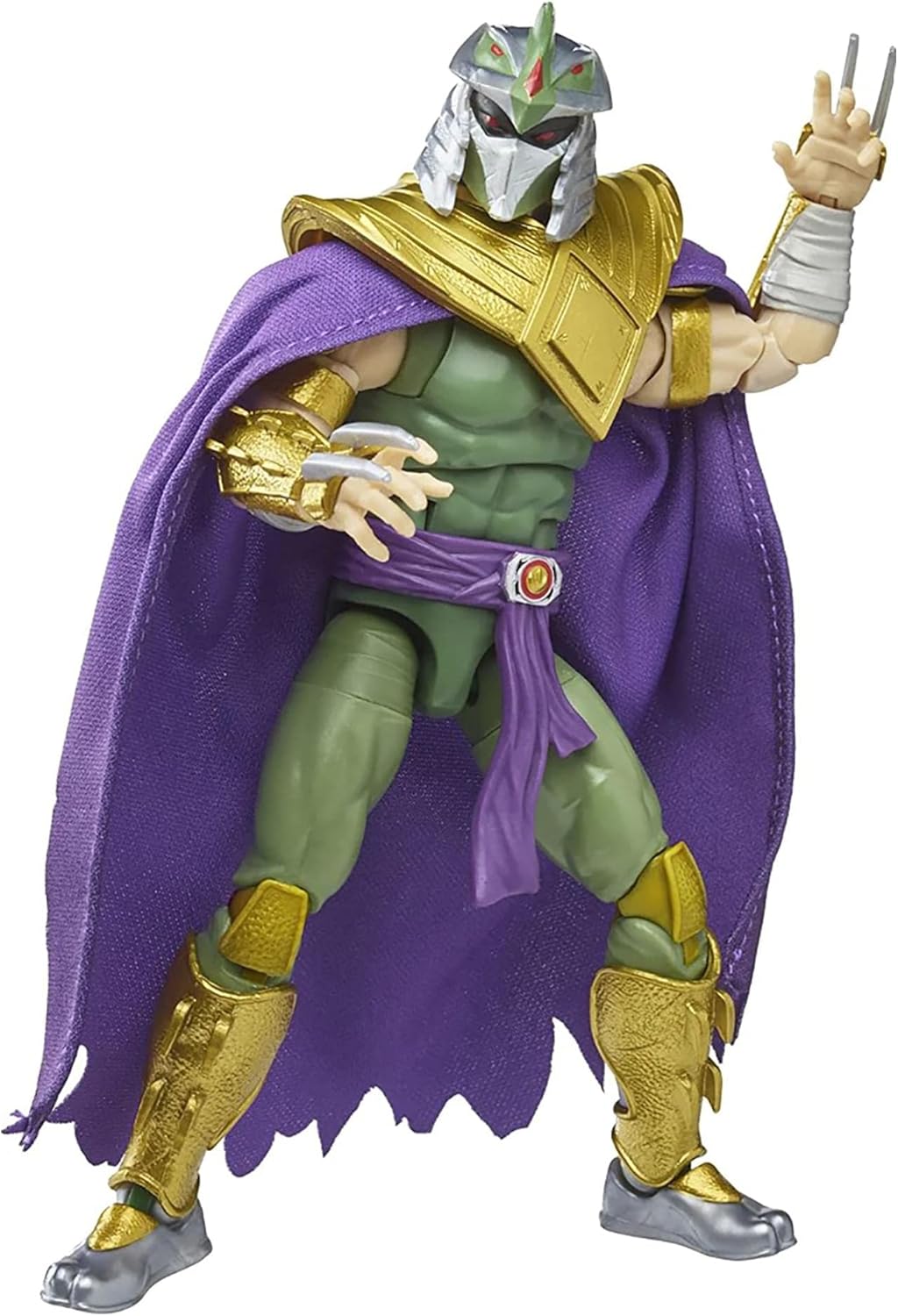 MMPR TMNT Power Rangers Lightning: Green Ranger Shredder Deluxe Action Figure