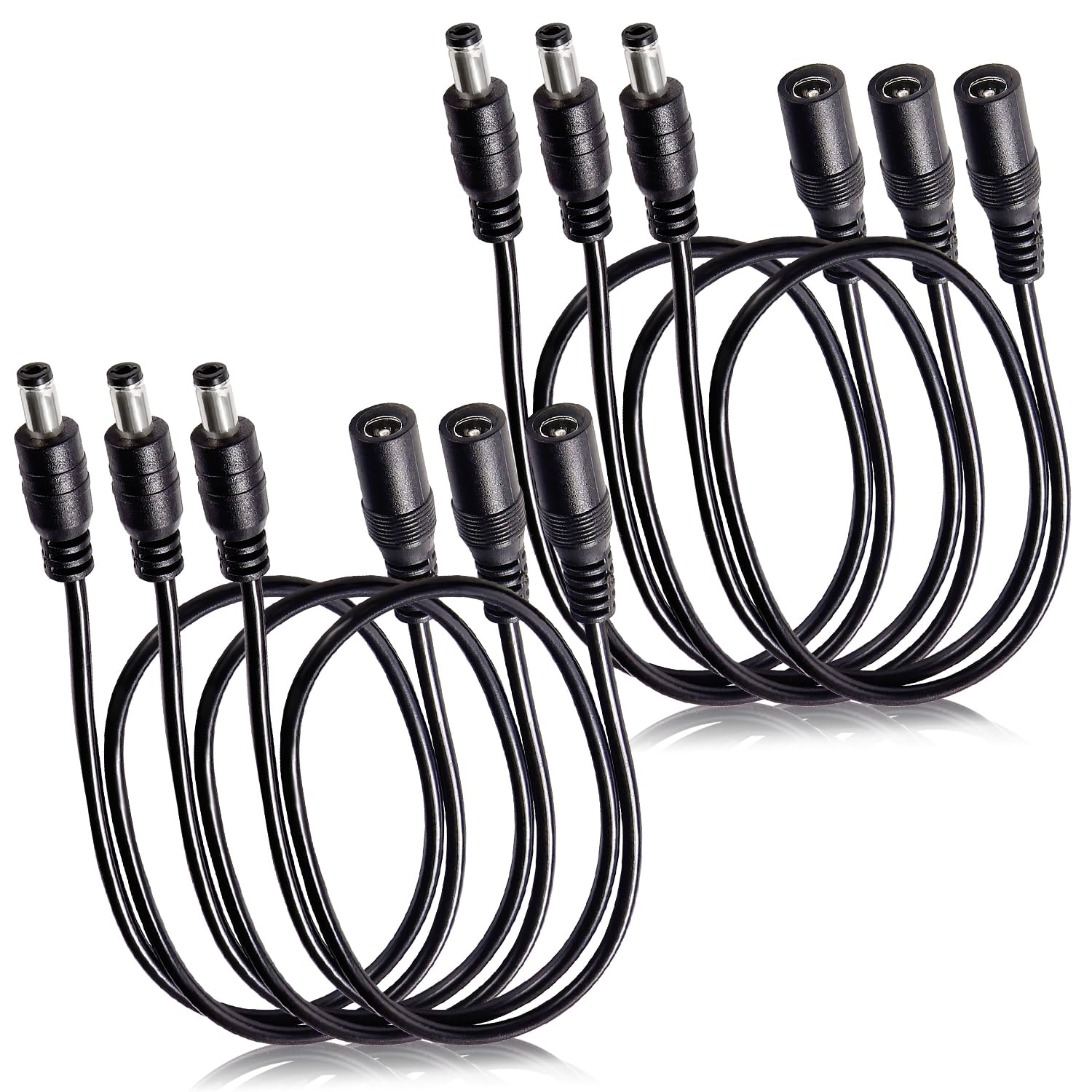 Prolunga Cavo DC 5m 5.5x2.1mm Maschio-Femmina 18AWG Per LED E Telecamere - 2