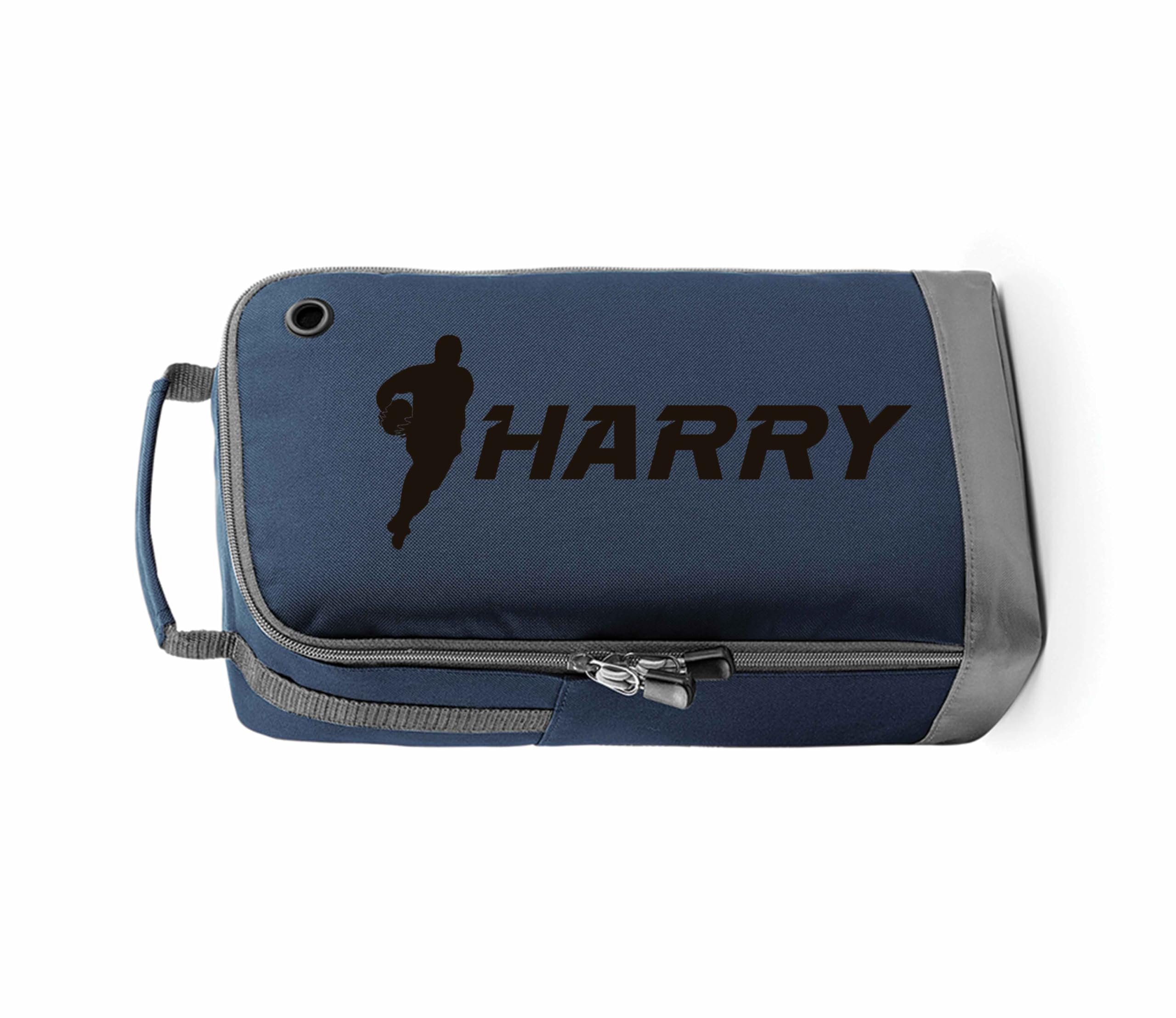 Personalised Rugby Boot Bag: Rugby Gifts for Boys & Girls - Shoe Bag for Rugby Gear Style 1
