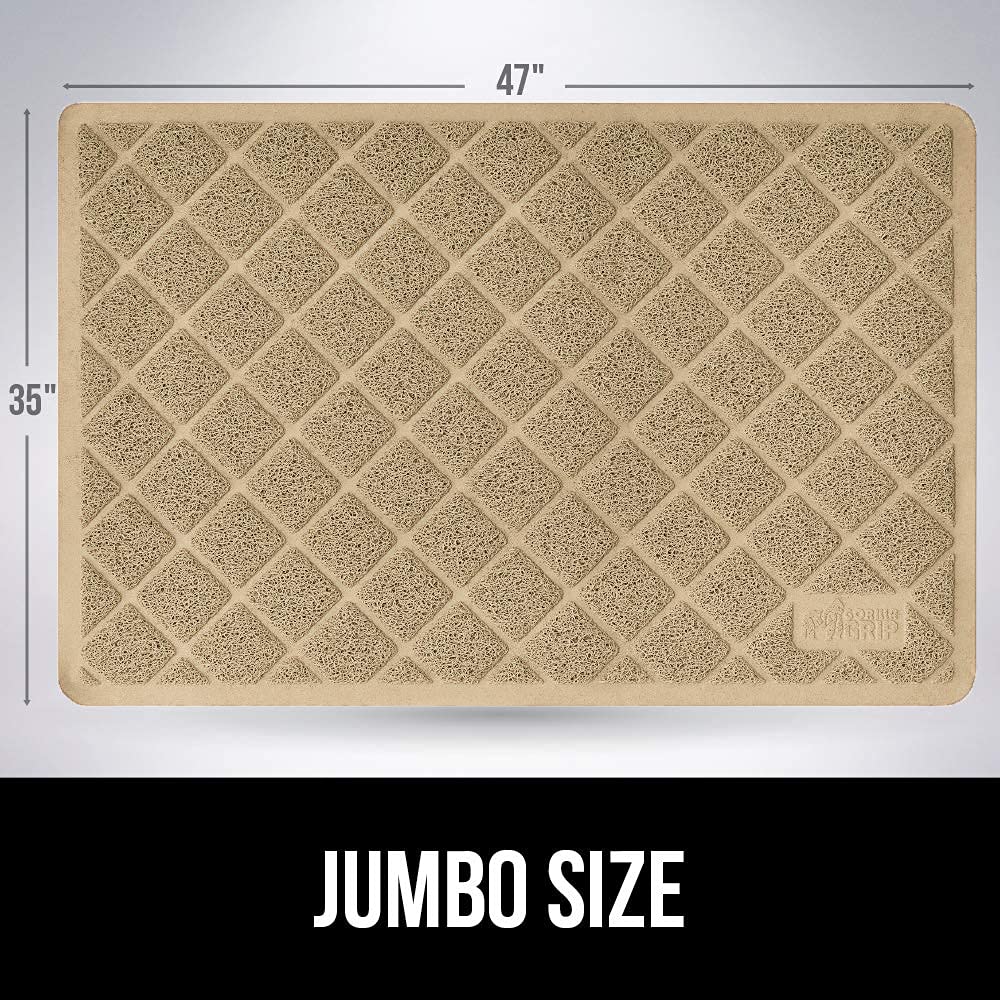Buy Gorilla Grip Thick Cat Litter Trapping Mat, Less Waste, Traps Mess