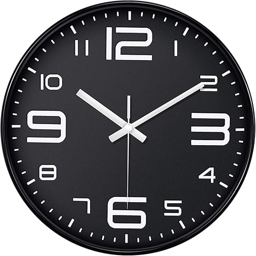 LIUJIU Reloj de pared decorativo grande estilo numérico decoración moderna para el hogar ideal para sala de estar reloj de metal analógico 118in disponible en Yaxa Colombia