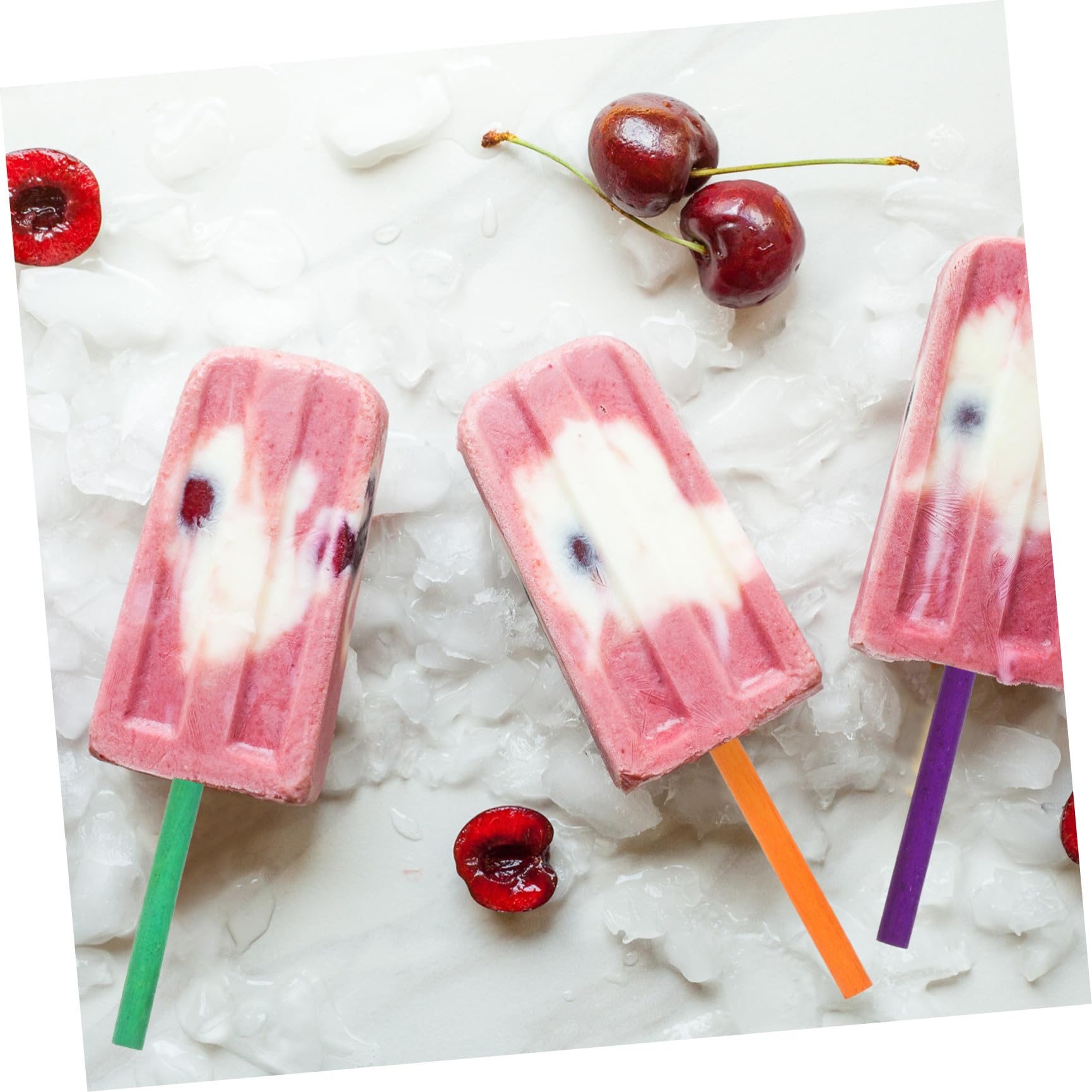 Healeved 500 Palitos de Helado de Madera de 15 CM Coloridos para Manualidades y Bricolaje Materiales para Hacer Paletas Caseras Suministros para Proyectos Creativos y Decoración