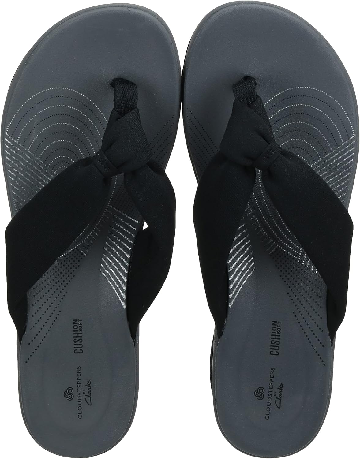 Clarks womens Arla Glison 9 Black Fabric