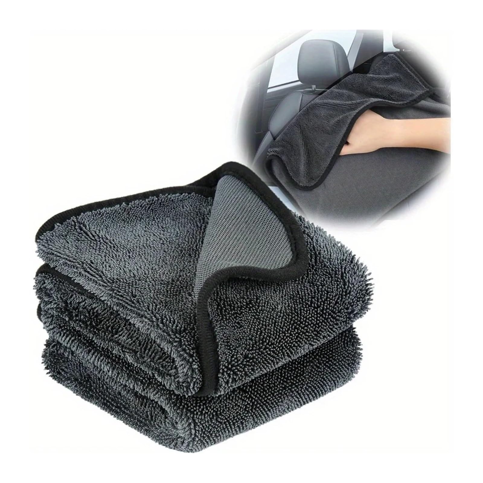30 stücke Auto Waschen Tuch Auto Trocknen Handtuch Multi-funktionale Lappen Super Saugfähigen Handtuch Wisch Handtuch für Autopflege(40x60cm)