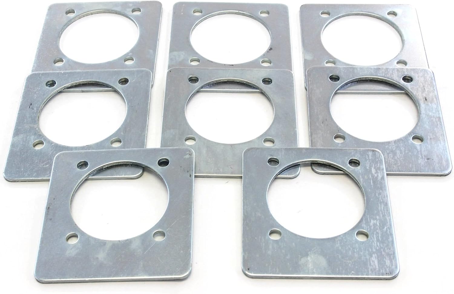 8) Backing Plate Mounting Plates for D Ring Plate Tie Down Recessed