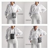 Vista 72 de Venture 4th bolsa de cuello de viaje con traba RFID, gris), V4-01-NP-GR