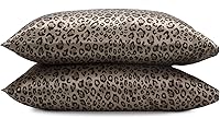 Vista 9 de Paquete de 2 fundas de almohada estándar - Fundas de almohada suaves y sedosas - Satén - Ideal para cabello y piel - Lujo - Fundas de almohada