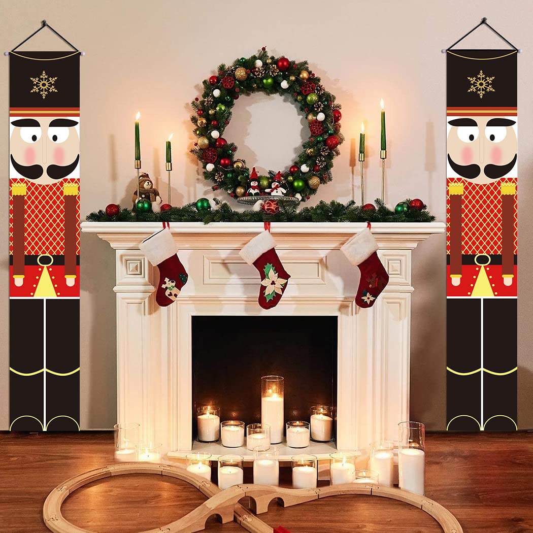 Grote Kerst Deurdecoratie Buiten - Religieuze Geboorte Scène