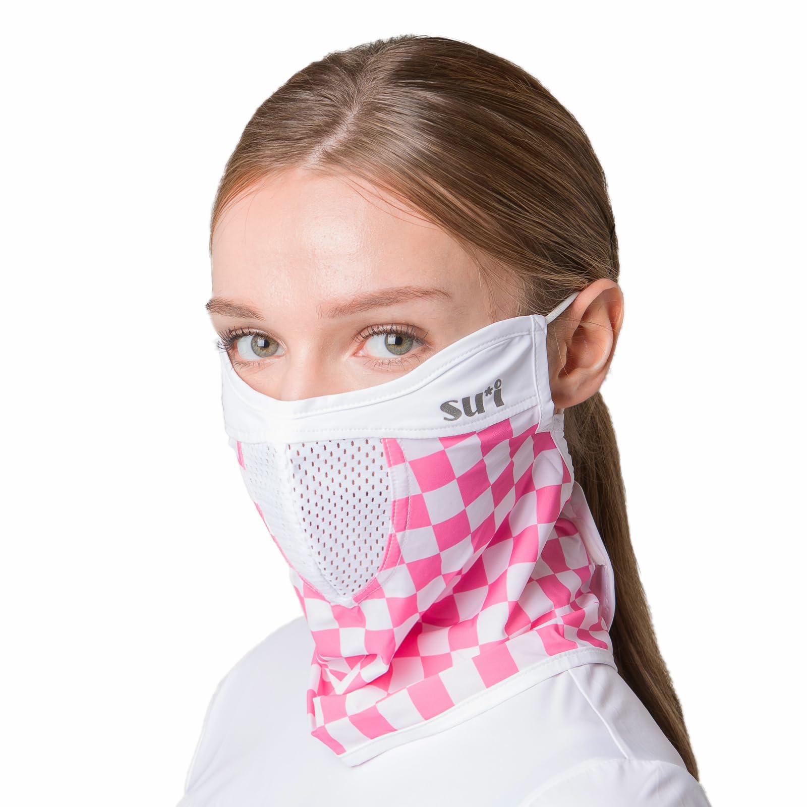KOREA (Type G) UV Sun Protection Balaclava Half Face Mask - For Golf, Hiking, Running, Cycling &amp; Outdoor Sports
