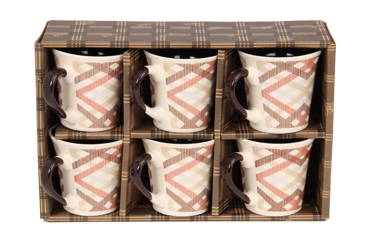 Buy EON Coffee Mug Set, 200 ml, Set of 6 Online at Low Prices in India