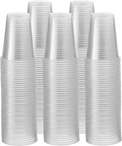 Kovot Paquete de 480 vasos de plástico desechables transparentes de 7 oz