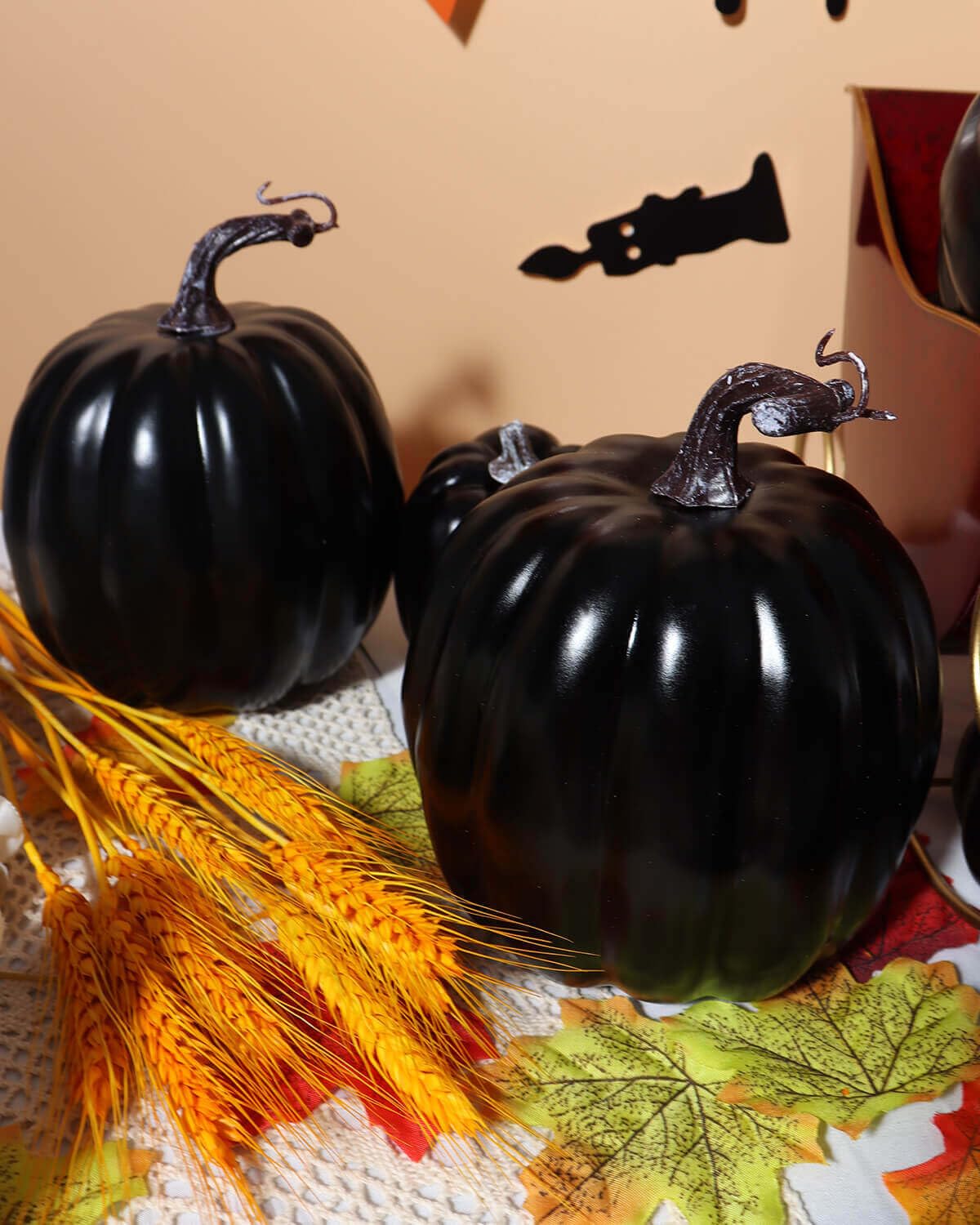 Bougeoir Citrouille Bougies Chauffe-Plat Décoration Automne | Inwi