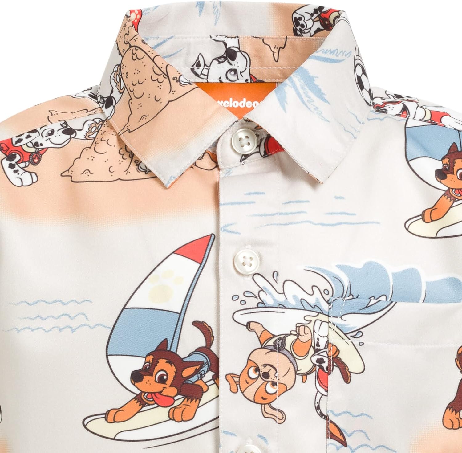 Paw Patrol Matching Family Hawaiian Button Down Shirt Toddler to Adult Sizes (2T - 2XL) - Image 5