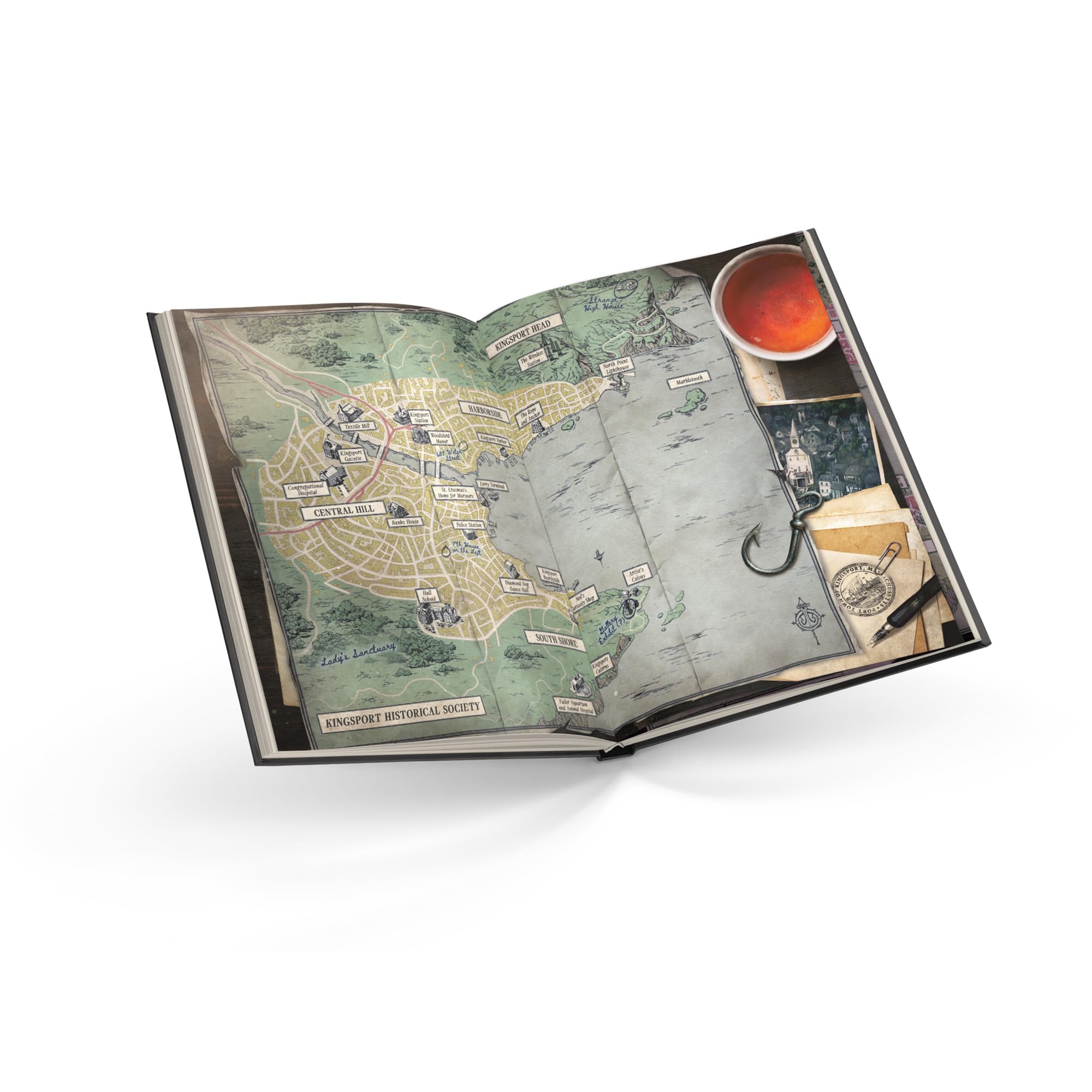 Asmodee Arkham Horror The Roleplaying Game Dreams of Kingsport - Guía de configuración - RPG inmersivo para niños y adultos, a partir de 14 años, 2-6 jugadores, más de 1 hora de tiempo de juego