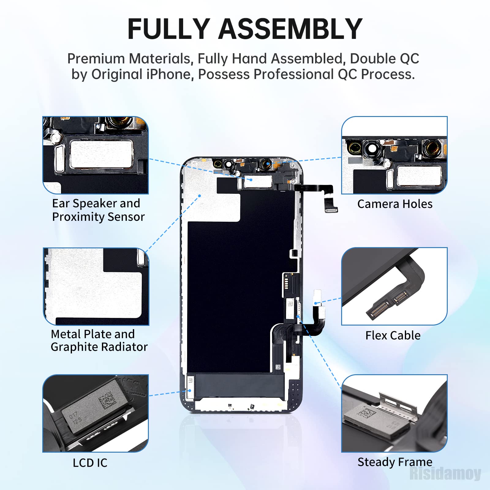 Amazon.co.jp: iPhone 12 / 12 Pro スクリーン交換用 6.1インチ