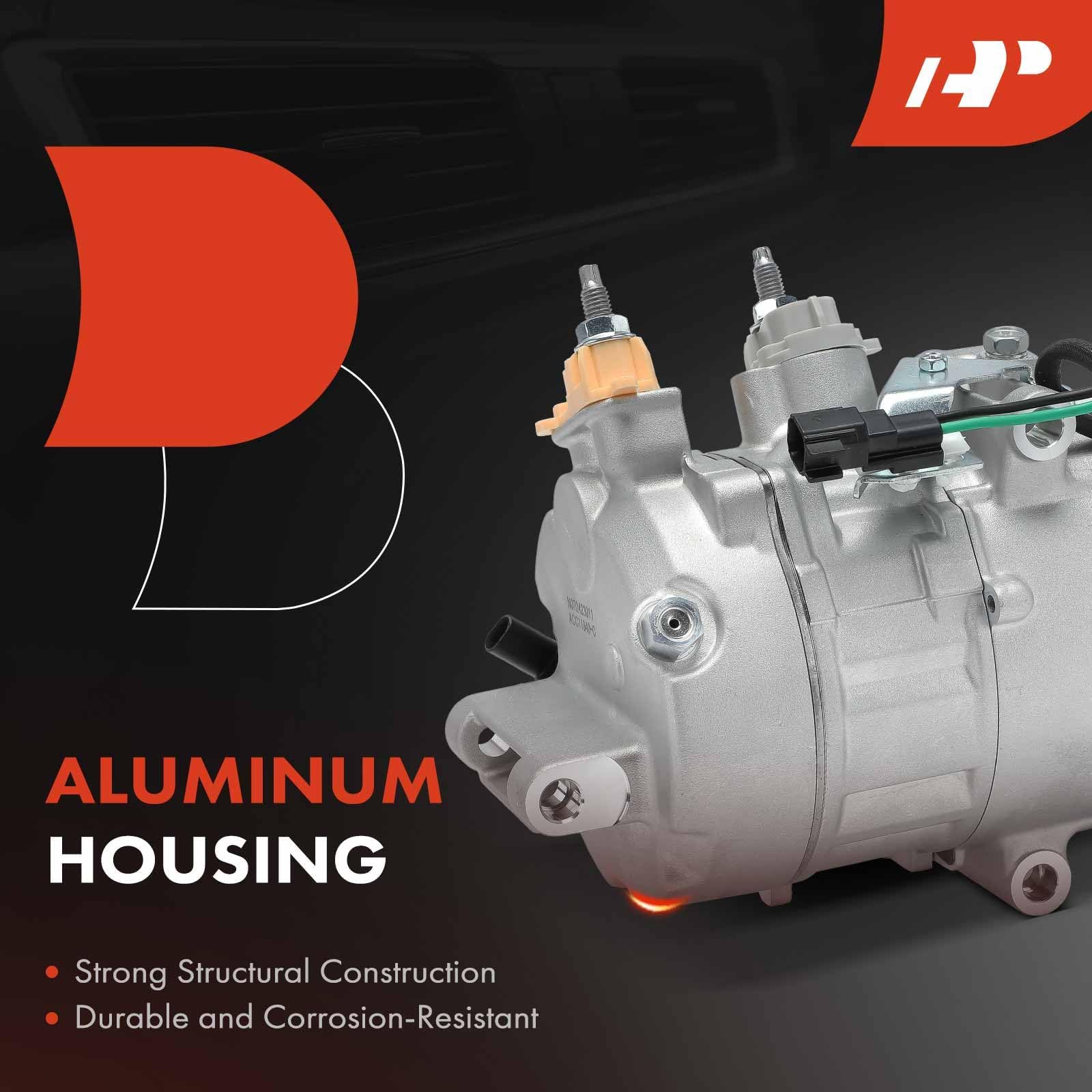 V8 Compressor 7.3L V8 AC Compressor With Clutch A-Premium A/C Compressor With Clutch ...