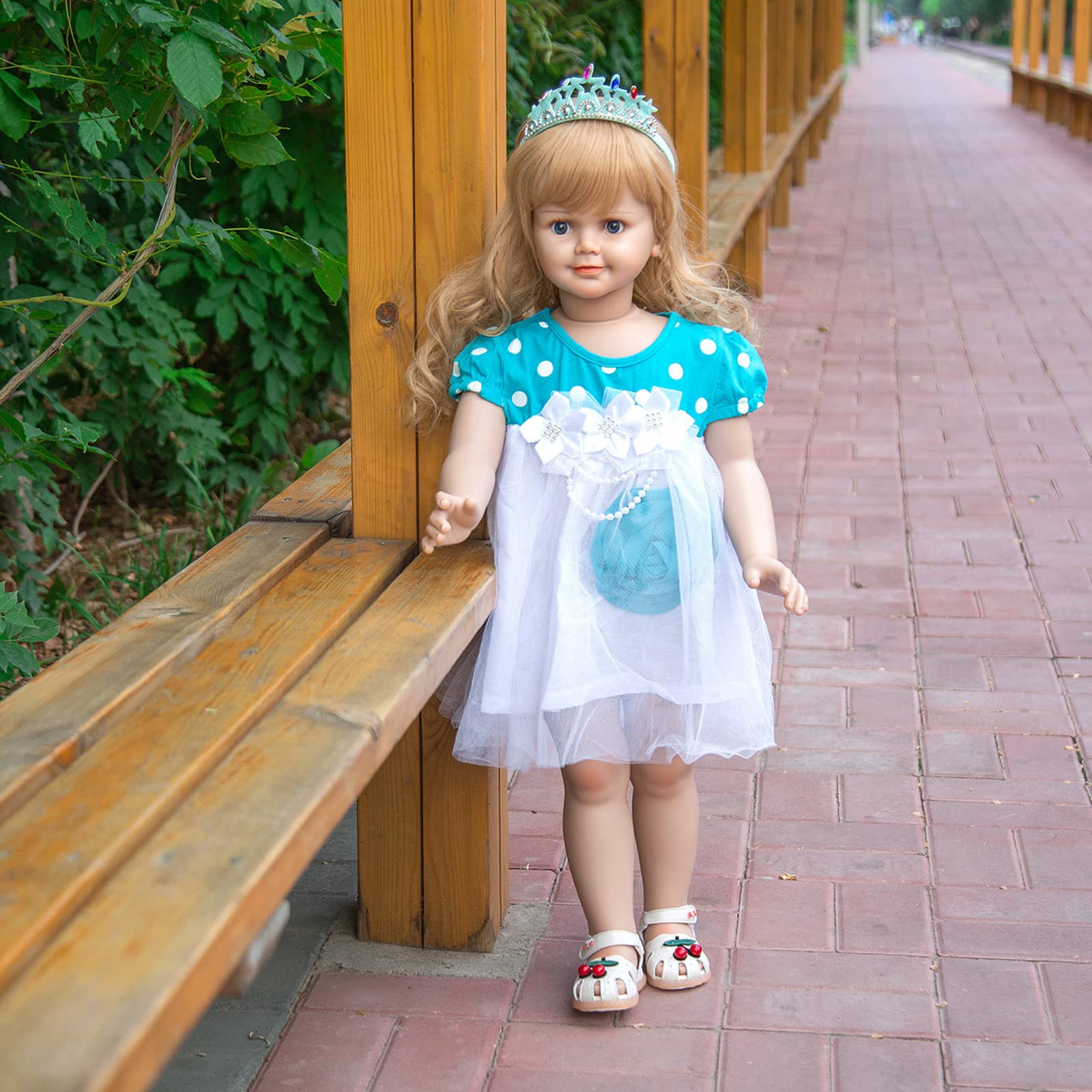 Amazon.co.jp: 80CMリボーン幼児ドールお姫様女の子全身柔らかい