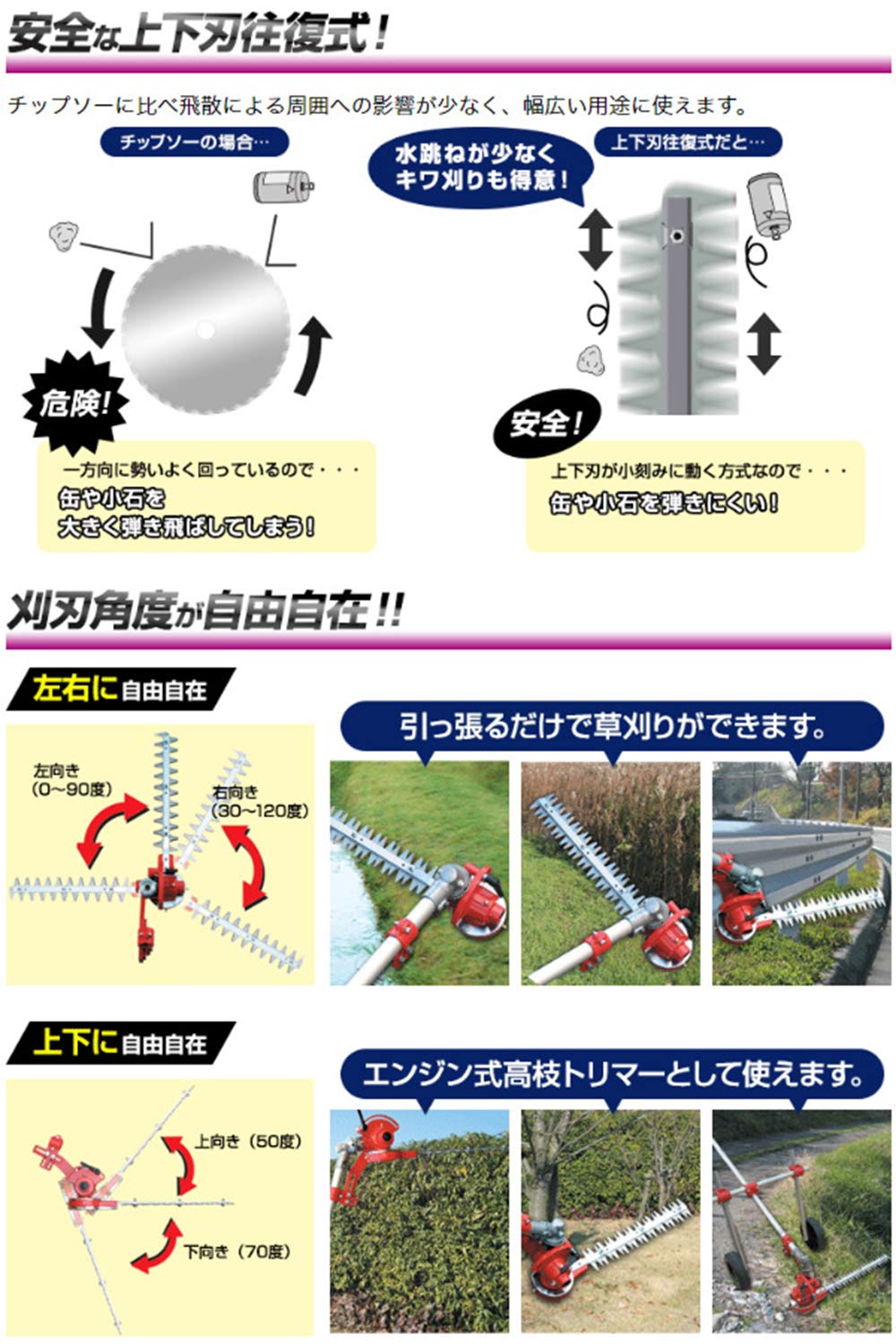 Amazon | ニシガキ工業 L型バリカン400 N-831 | 電動芝生バリカン