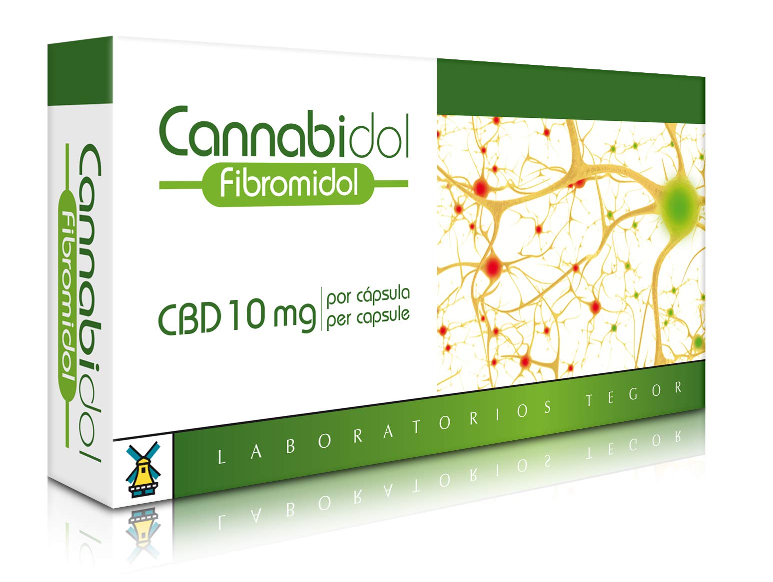 Cannabidol Fibromidol 40 cápsulas
