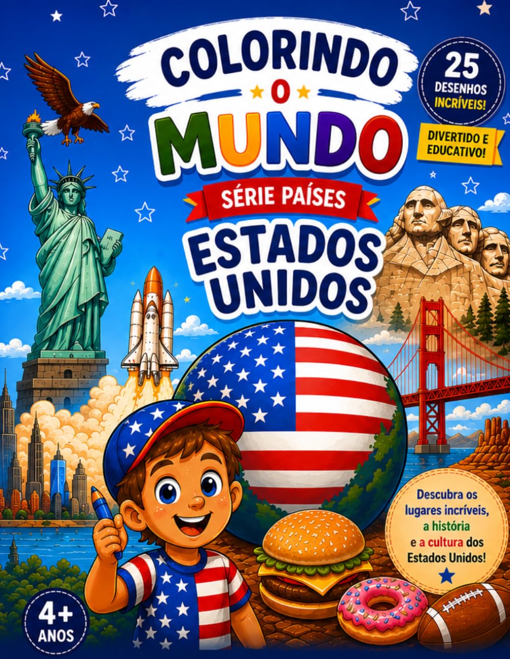 Coloring the World: United States of America (Coloring the World – Countries)