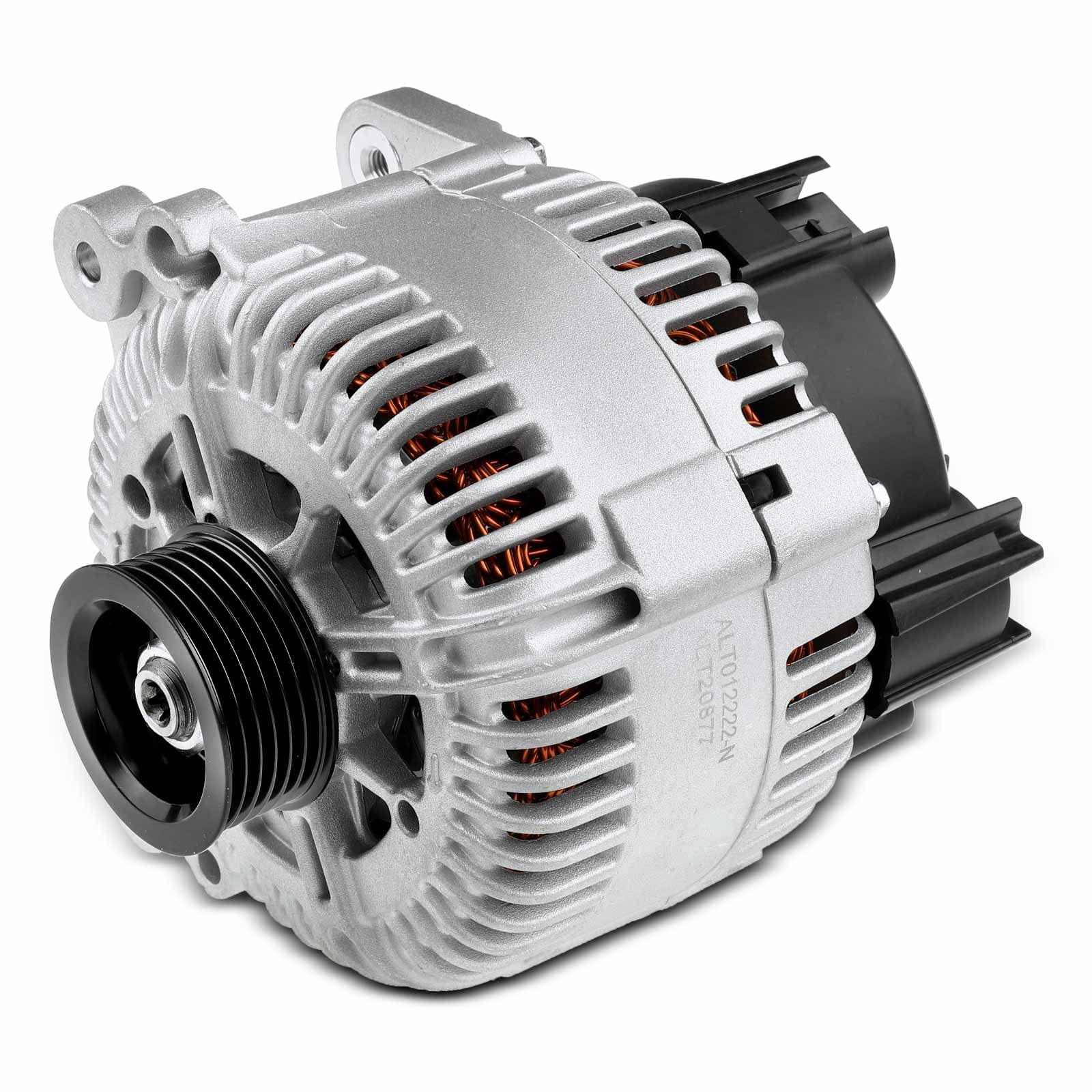 Frankberg Alternador Alternador con Polea de Rueda Libre Compatible con T.o.u.a.r.e.g 7L6 7L7 7LA 3.0L Q7 4LB 3.0L A6 Avant 4F5 3.0L A6 4F2 3.0L A6 Avant 4F5 2.7L Replace# 06C903016J