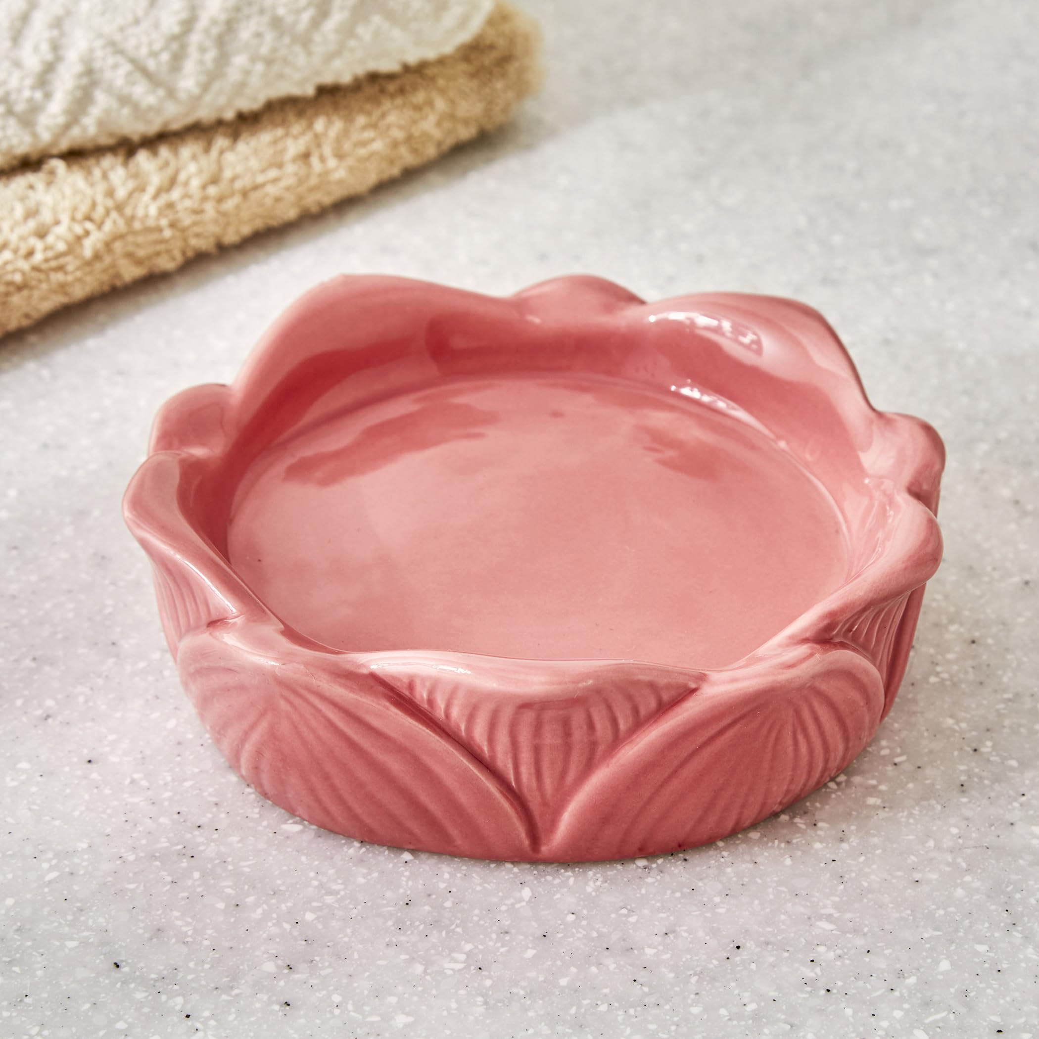 Home Centre Corsica Ceramic Floral Soap Dish, Pink (B0CB72BZF4) Amazon Price History, Amazon Price Tracker