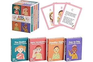 ASL Kids Flash Cards: Enhance Communication for Adults