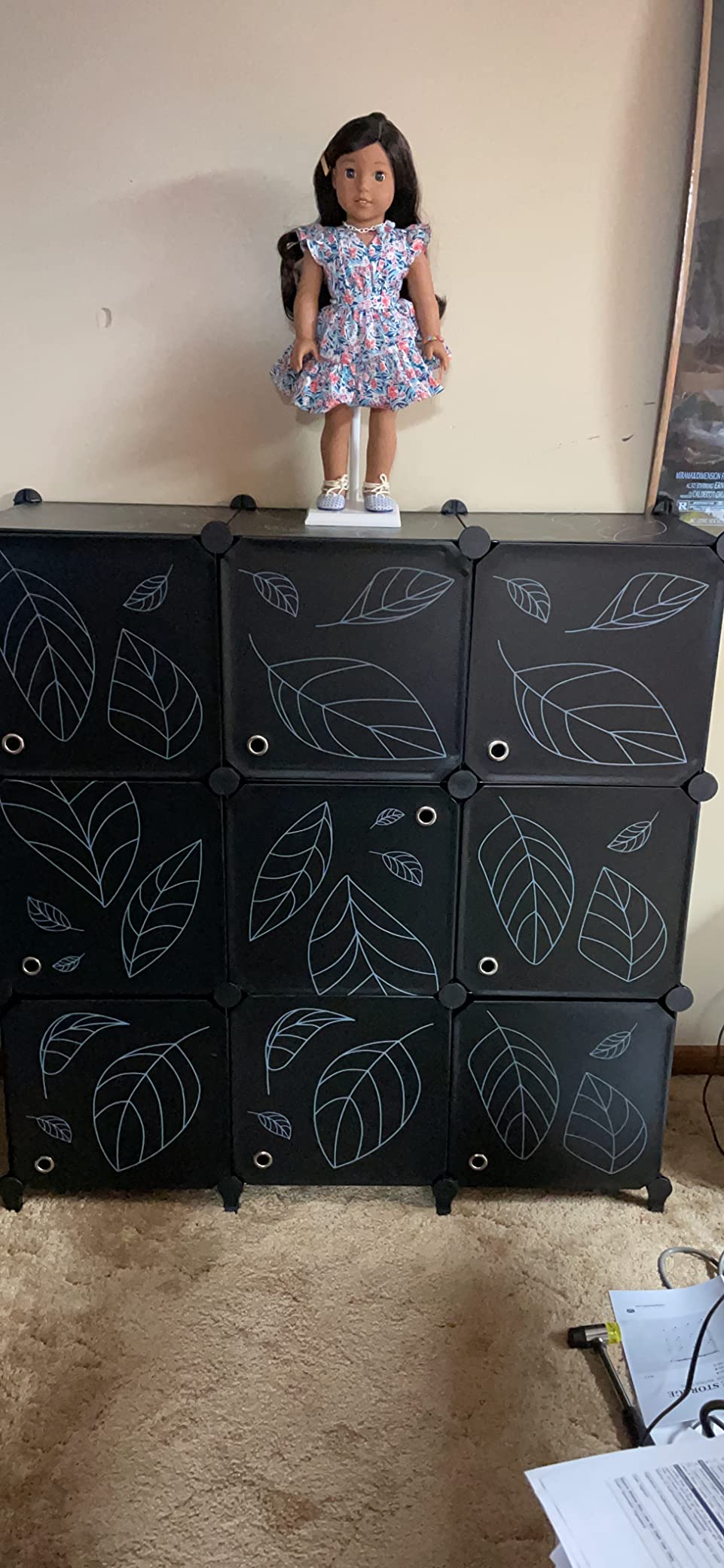 9/mo Finance GREENSTELL Closet Organizer, 9 Cube Storage Organizer