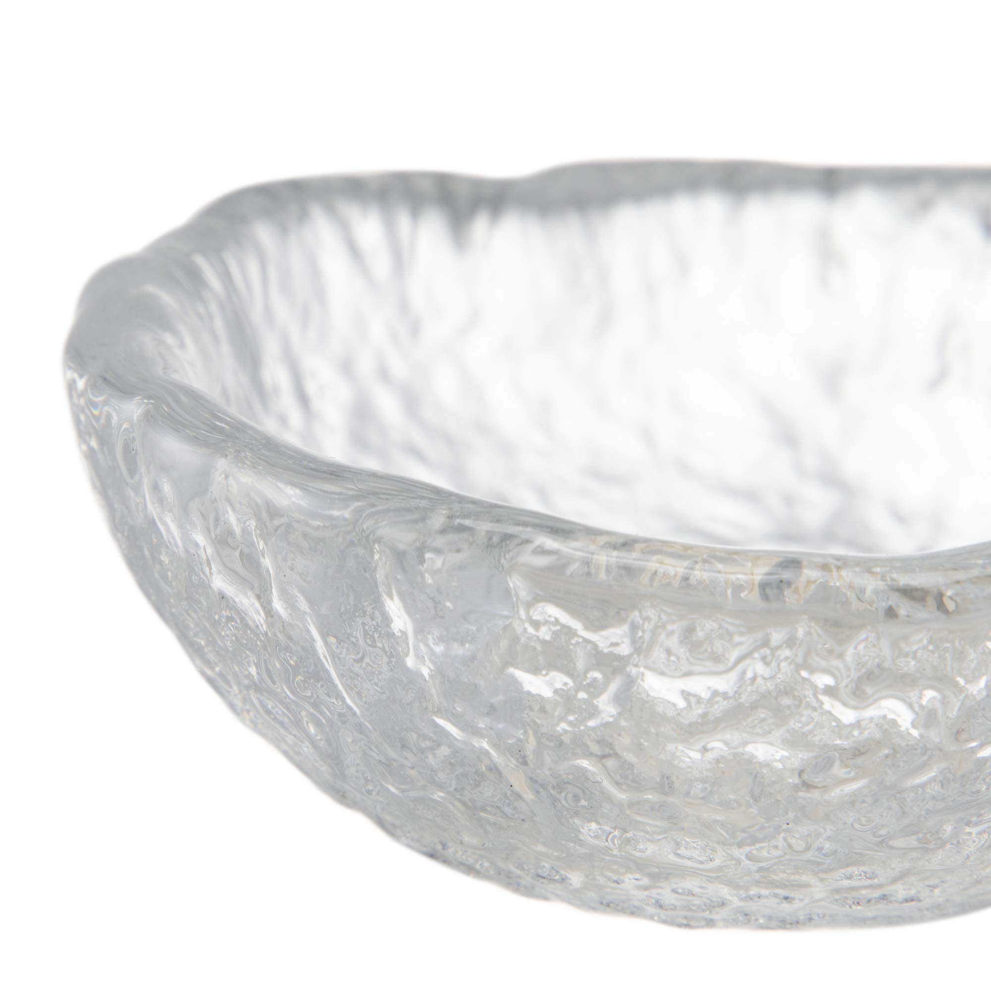 Amazon.co.jp: 青山硝子 ガラス 小付 豆鉢 小鉢 約8cm あさつゆ 日本製