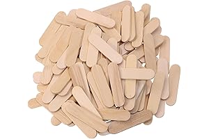 Mighty Mini Wood Craft Sticks: Unleash Your Inner Artist and Craft Magic!