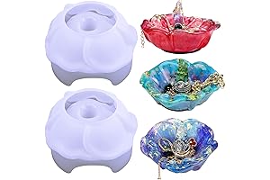 Actvty Ring Holder Resin Mold: DIY Jewelry Holder Dish Crafts