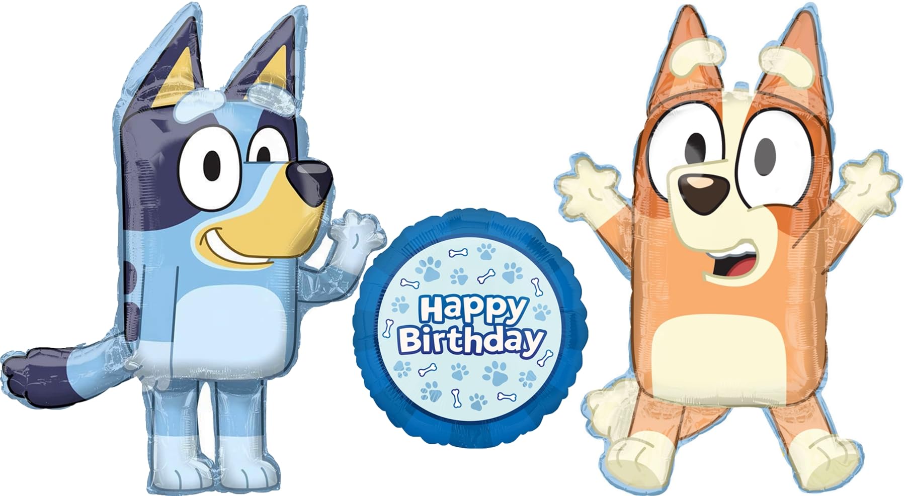 Bluey and Bingo Birthday Party Supplies Balloon Bouquet Decorations