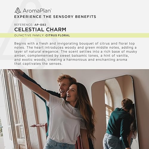 Miniatura 5 de AromaPlan Hotel Scents Celestial Charm 5 fl oz (5.0 fl oz), aceite difusor de aroma y fragancia de hotel de lujo para el hogar, aceite difusor de