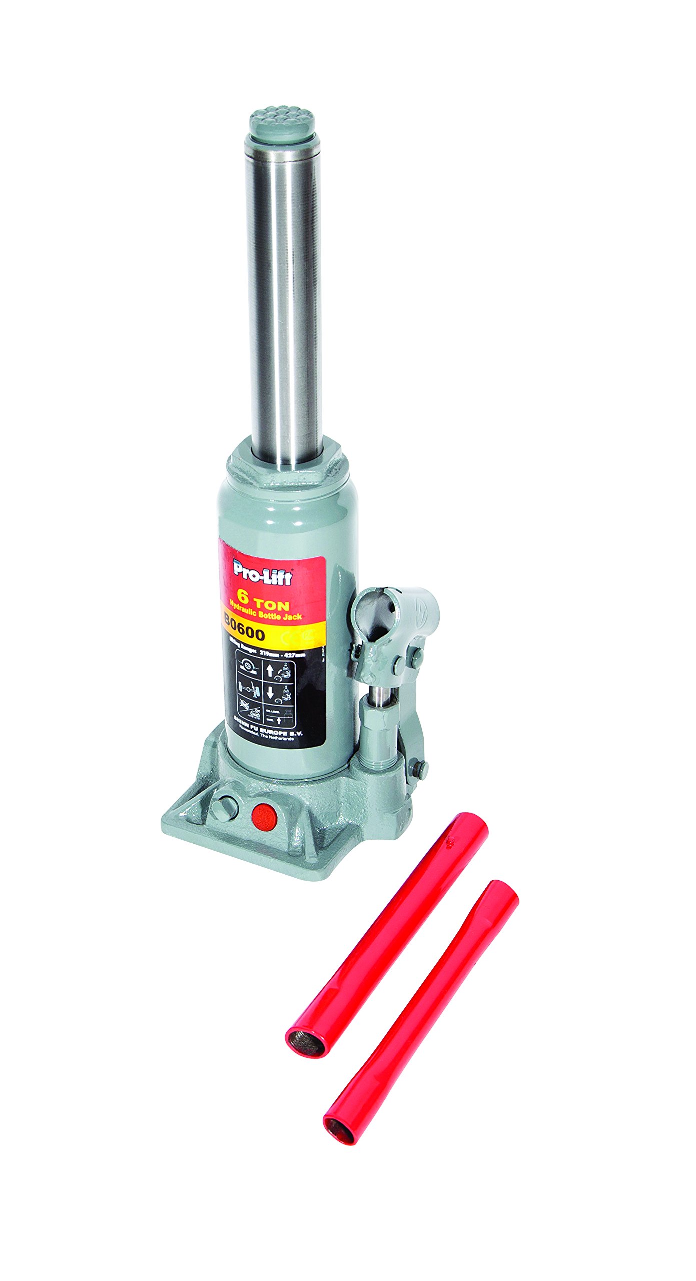 Pro Lift B0600 Cric Bouteille Hydraulique 6 Tonnes