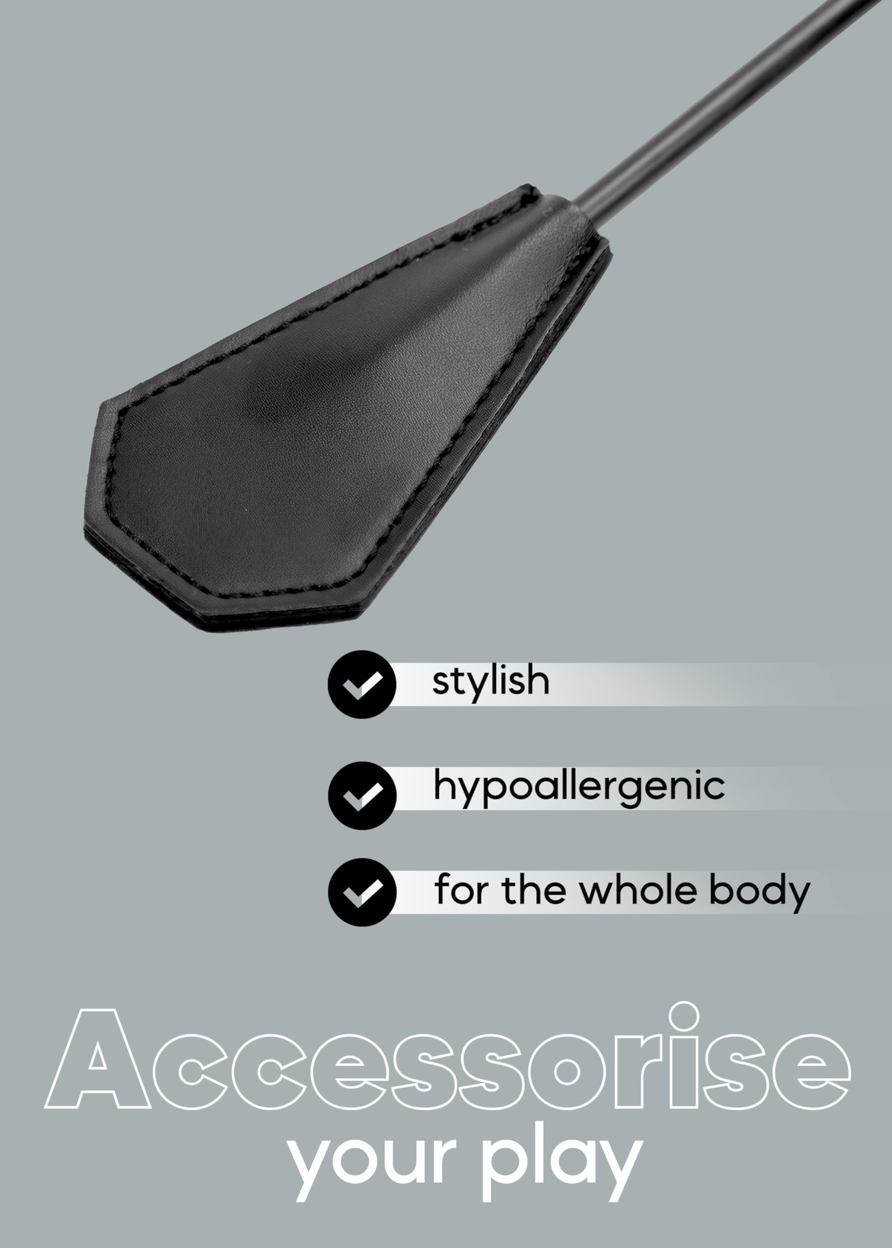 Ticklers - Teaser con piume sintetiche, 38 cm, colore: marrone