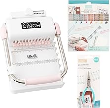 We R Memory Keepers, Paquete 2 Ultimate de la Máquina de Encuadernación Cinch, Incluye Máquina Cinch, Cortacables de Punta Estrecha, y Cable de Encuadernación de 16 Piezas