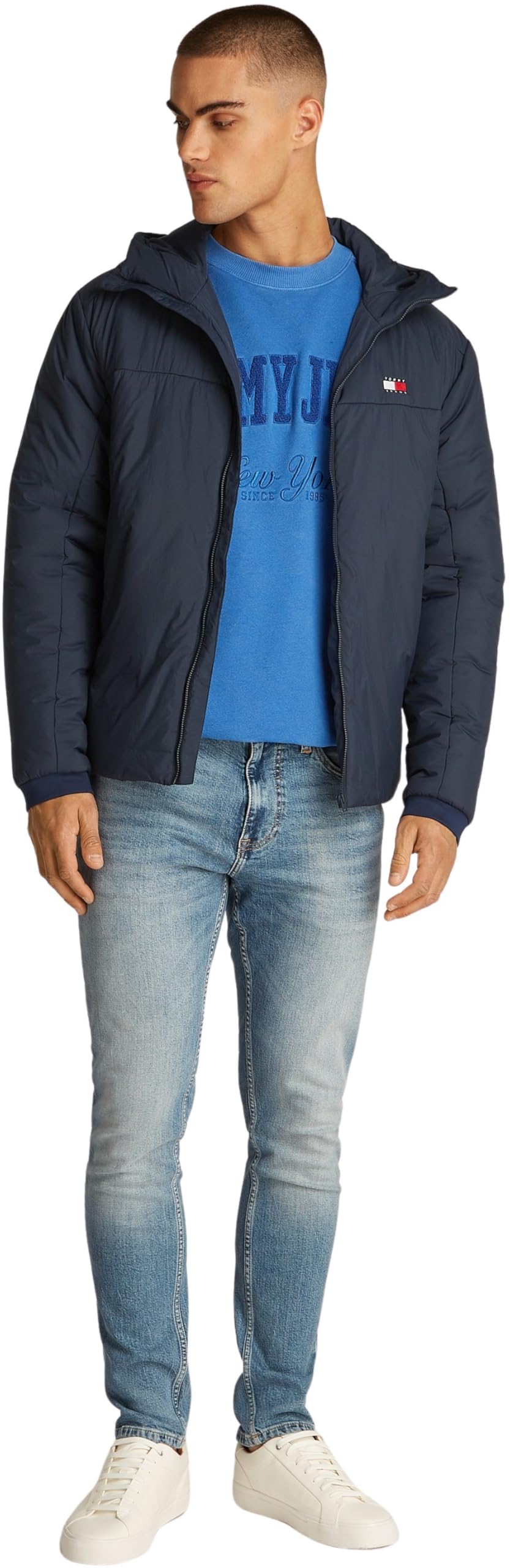 Tommy Jeans Cazadora Hombre Poly Jacket impermeable