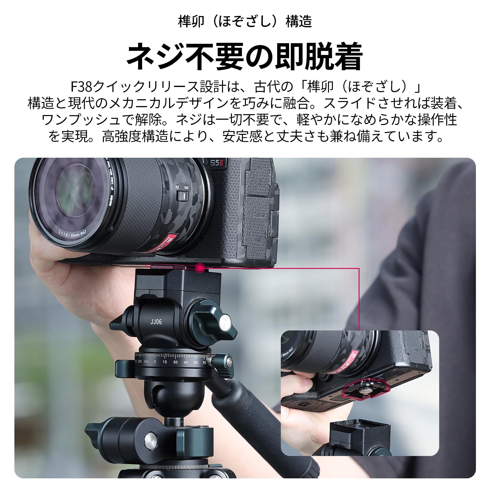 Amazon | ULANZI FALCAM F38 クイックリリースプレート スペアシュー