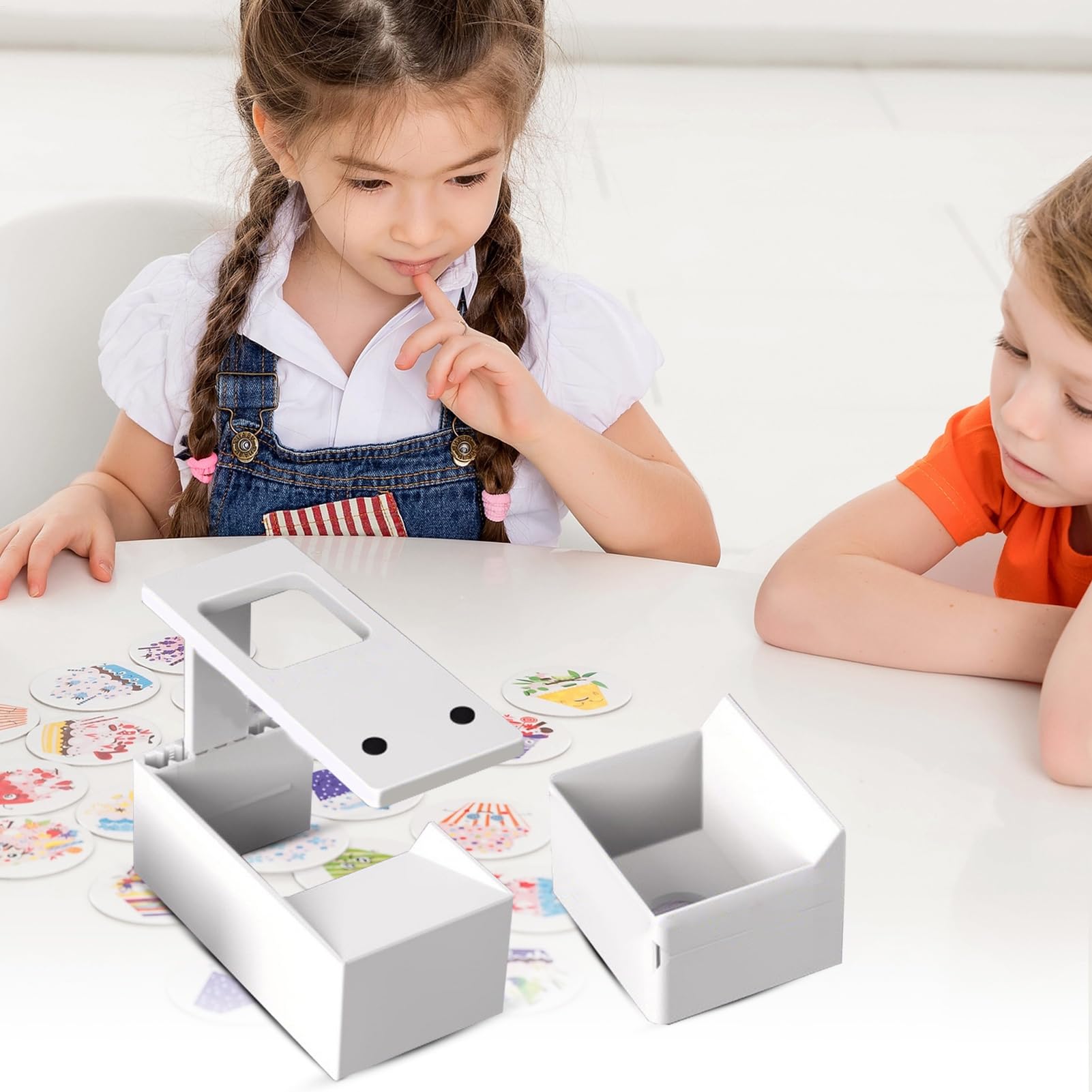 Supporto Per Scanner Di Carte Stampato In 3D Per Adattamento Preciso | Portascanner Per Carte Di Dimensioni Standard Adatto A Serata Di Raduno Festa Casa Bambini Studenti Collezionisti