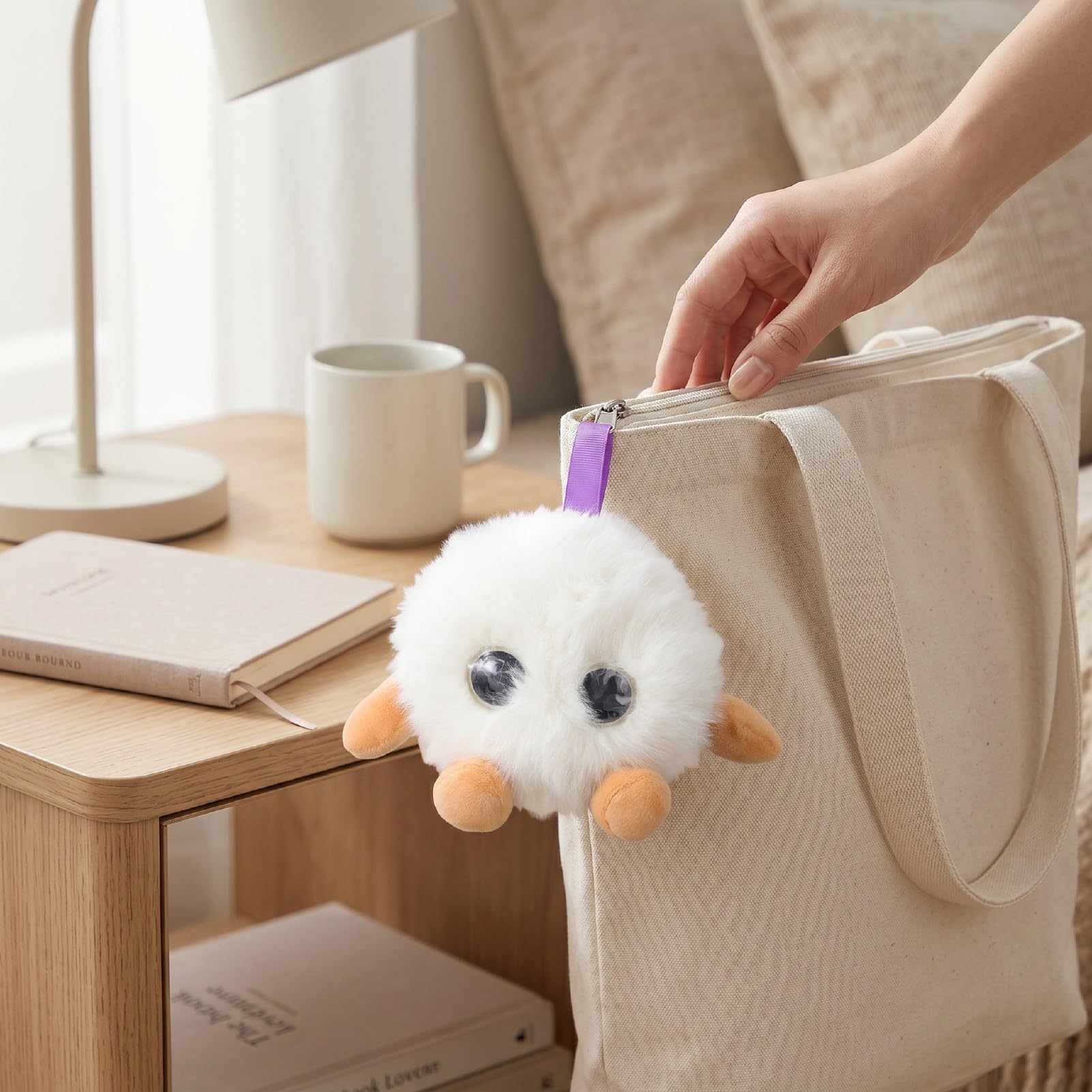 Dpofirs Peluche Intelligente AI, Compagno di Apprendimento Interattivo con Consapevolezza Emotiva, Narratore della Buonanotte per Bambini e Coppie