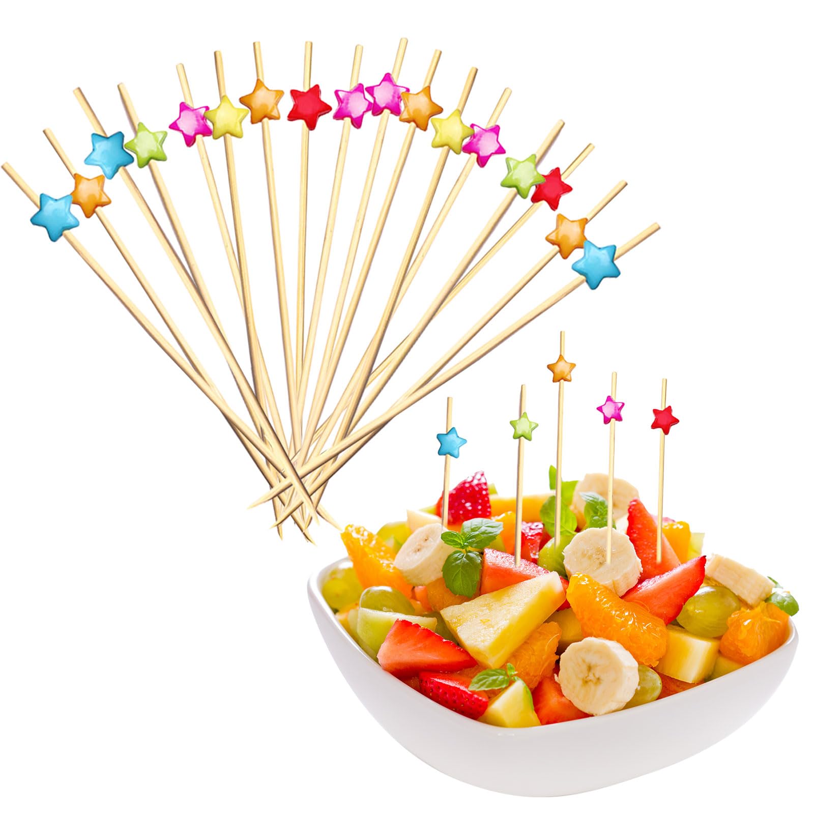 ティファニー　ヴィンテージ　カクテルピック　フルーツピック　お菓子楊枝 Amazon | カクテルピック 約190本入り おしゃれ 竹 爪楊枝